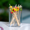 Palito Para Aperitivo Bambu Frutas 50 Pecas - Tuut